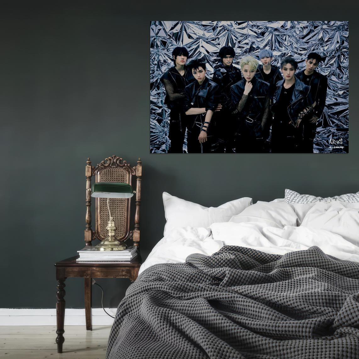 All(h)ours Allhours Kunho Youmin Xayden Minje Masami Hyunbin On N K-Pop Music Poster