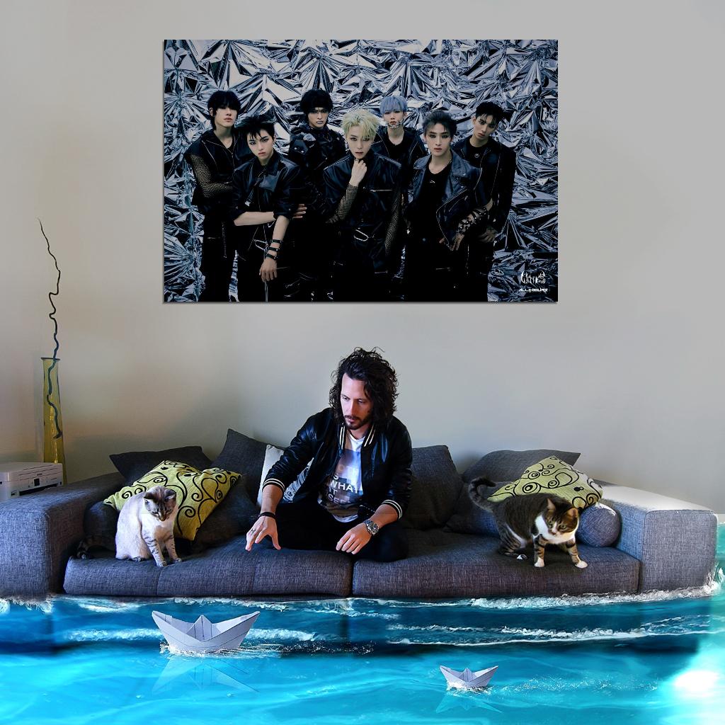 All(h)ours Allhours Kunho Youmin Xayden Minje Masami Hyunbin On N K-Pop Music Poster