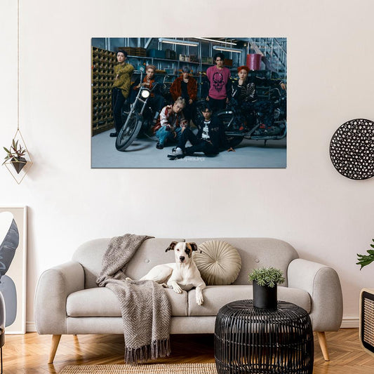 All(h)ours Allhours Kunho Youmin Xayden Minje Masami Hyunbin On N K-Pop Music Poster - xonomax