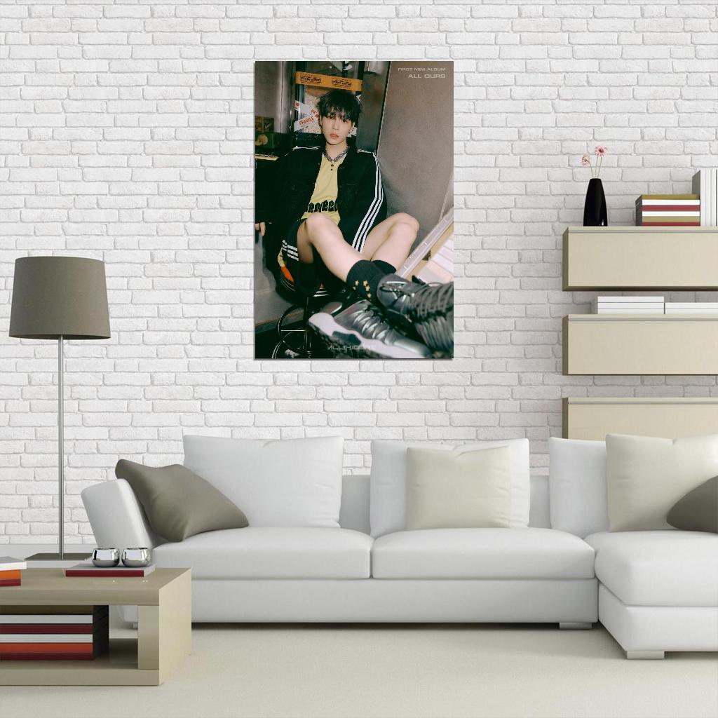 All(h)ours Allhours Kunho Youmin Xayden Minje Masami Hyunbin On N K-Pop Music Poster - xonomax