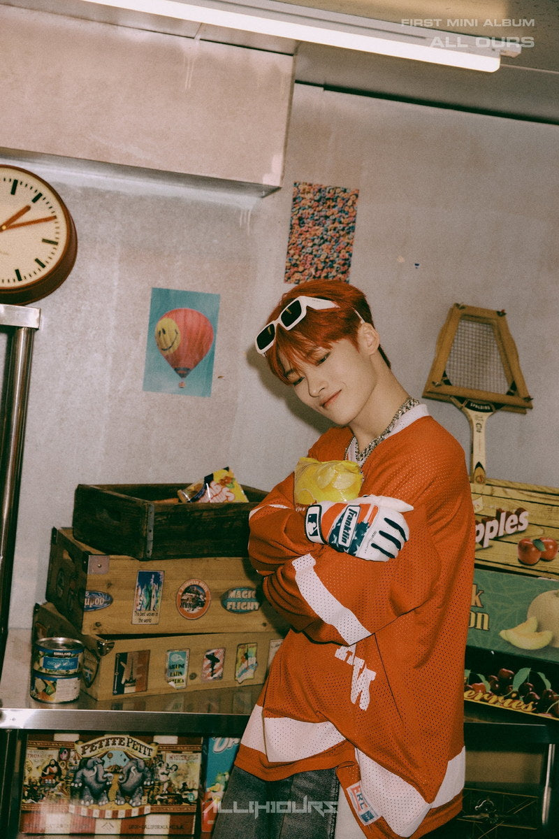 All(h)ours Allhours Kunho Youmin Xayden Minje Masami Hyunbin On N K-Pop Music Poster - xonomax