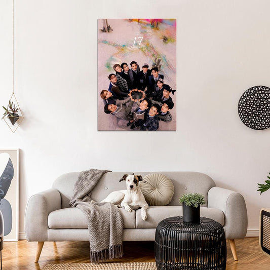 Seventeen Dk Mingyu The8 Seungkwan Vernon Dino Photo K-Pop Music Poster Korean Boys Group - xonomax