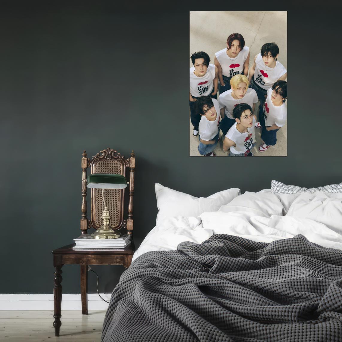 Enhypen Jungwon Heeseung Jay Jake Sunghoon Sunoo Ni-ki Romance Untold Photo K-Pop Music Poster - xonomax