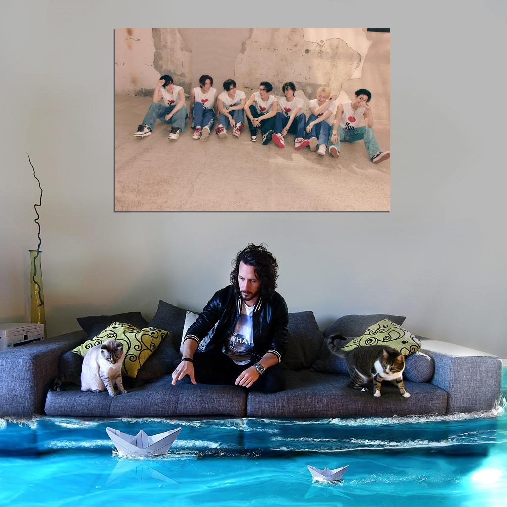 Enhypen Jungwon Heeseung Jay Jake Sunghoon Sunoo Ni-ki Romance Untold Photo K-Pop Music Poster - xonomax