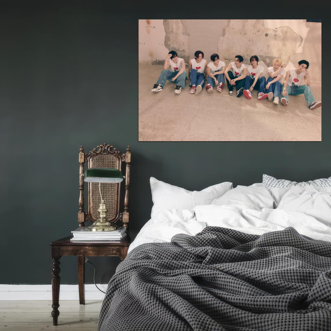 Enhypen Jungwon Heeseung Jay Jake Sunghoon Sunoo Ni-ki Romance Untold Photo K-Pop Music Poster - xonomax