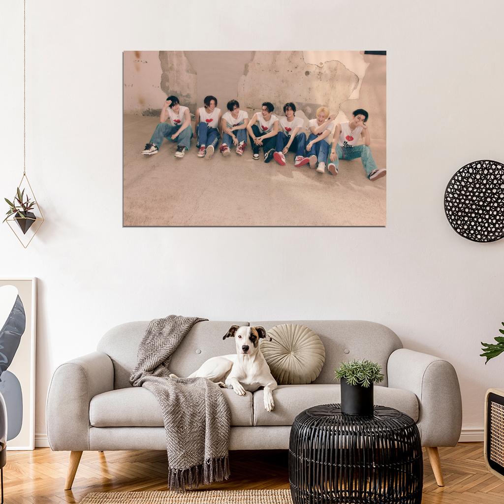 Enhypen Jungwon Heeseung Jay Jake Sunghoon Sunoo Ni-ki Romance Untold Photo K-Pop Music Poster - xonomax