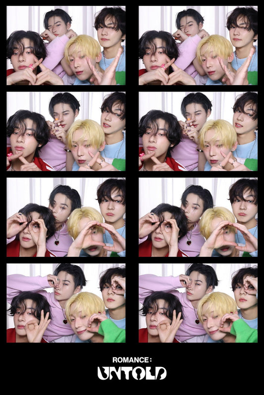 Enhypen Jungwon Heeseung Jay Jake Sunghoon Sunoo Ni-ki Romance Untold Photo K-Pop Music Poster - xonomax