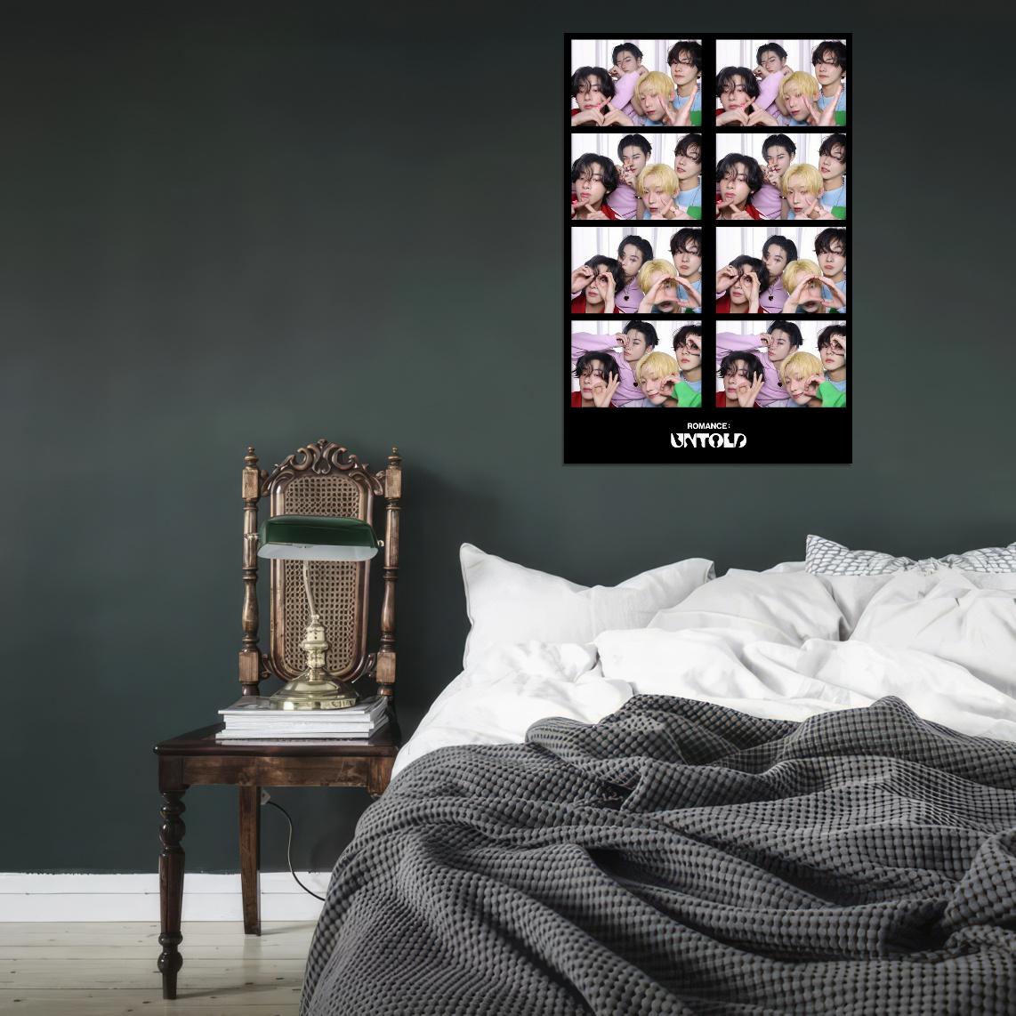 Enhypen Jungwon Heeseung Jay Jake Sunghoon Sunoo Ni-ki Romance Untold Photo K-Pop Music Poster - xonomax