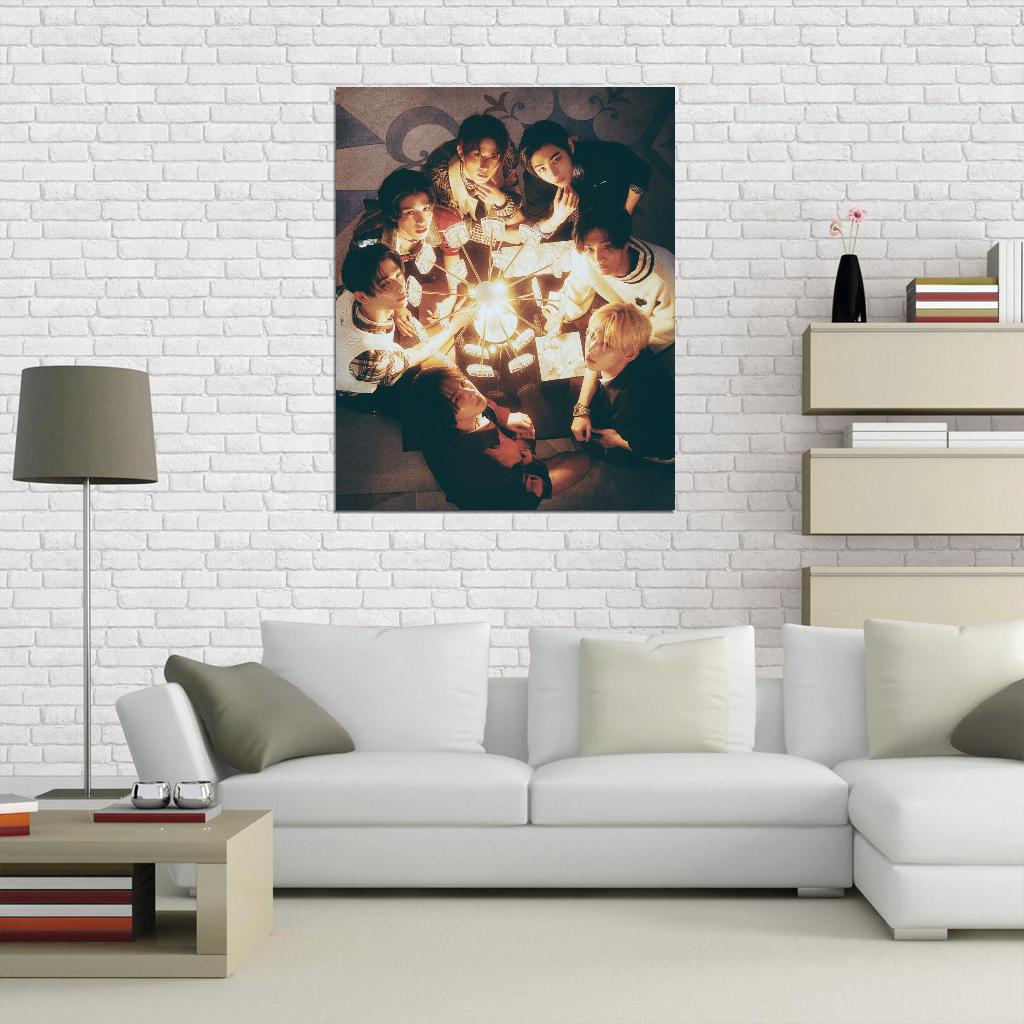 Enhypen Jungwon Heeseung Jay Jake Sunghoon Sunoo Ni-ki Romance Untold Photo K-Pop Music Poster - xonomax