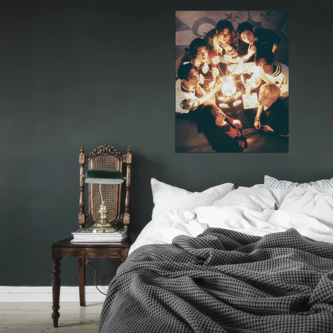 Enhypen Jungwon Heeseung Jay Jake Sunghoon Sunoo Ni-ki Romance Untold Photo K-Pop Music Poster - xonomax