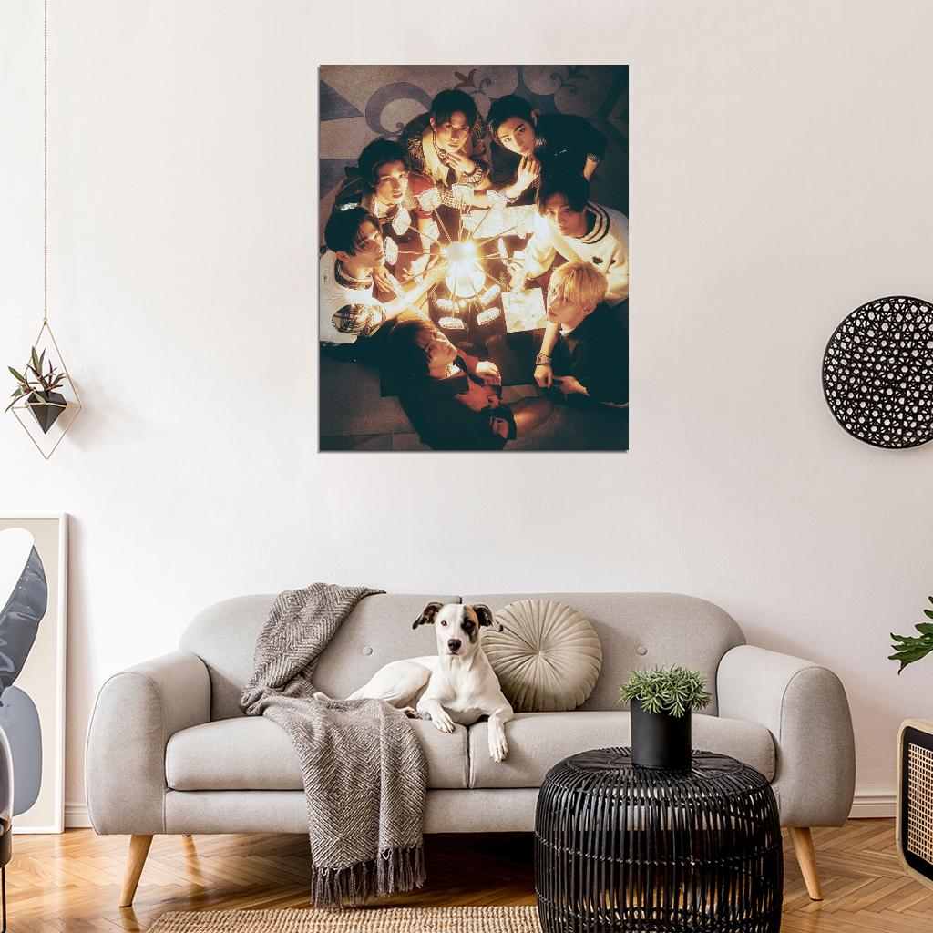 Enhypen Jungwon Heeseung Jay Jake Sunghoon Sunoo Ni-ki Romance Untold Photo K-Pop Music Poster - xonomax