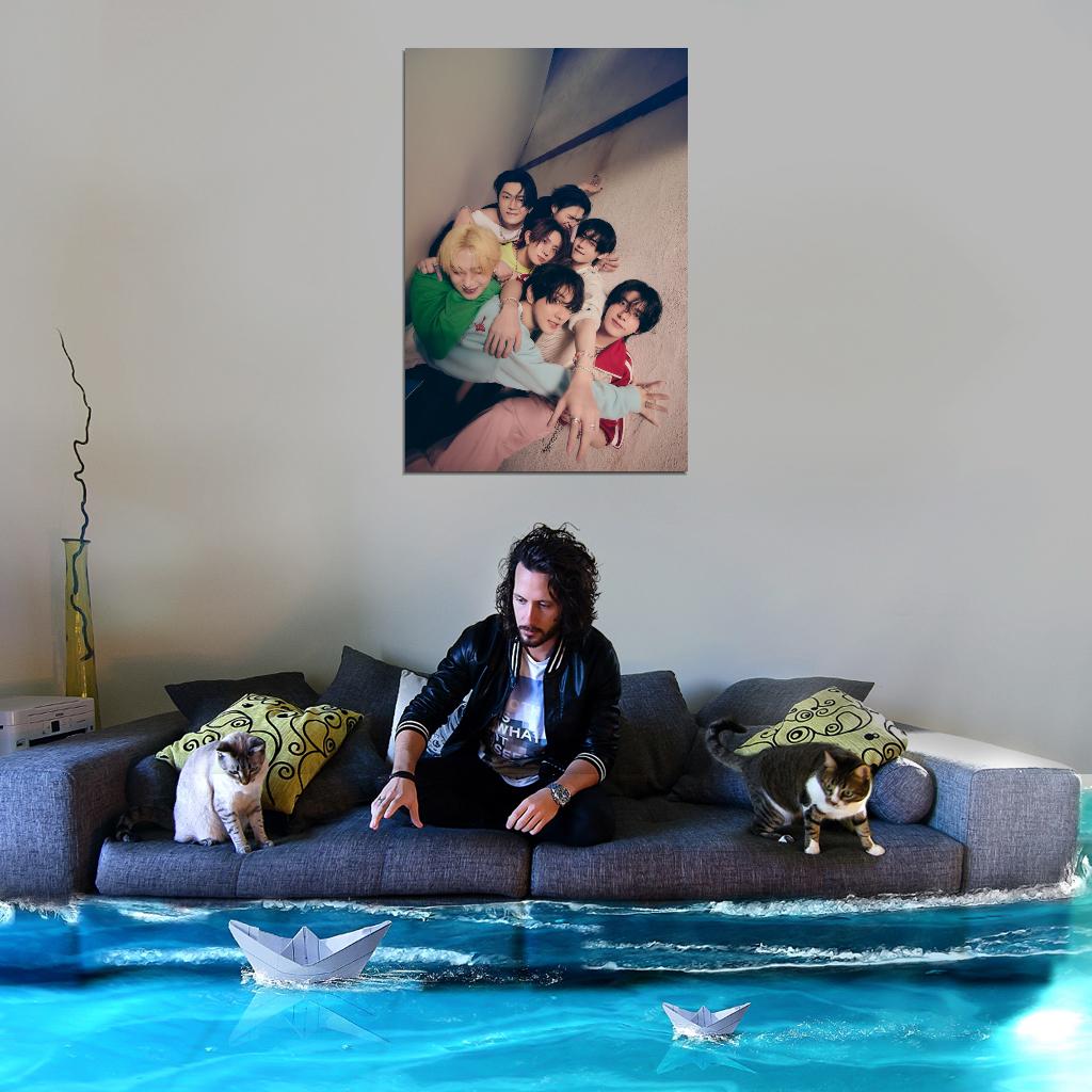 Enhypen Jungwon Heeseung Jay Jake Sunghoon Sunoo Ni-ki Romance Untold Photo K-Pop Music Poster - xonomax