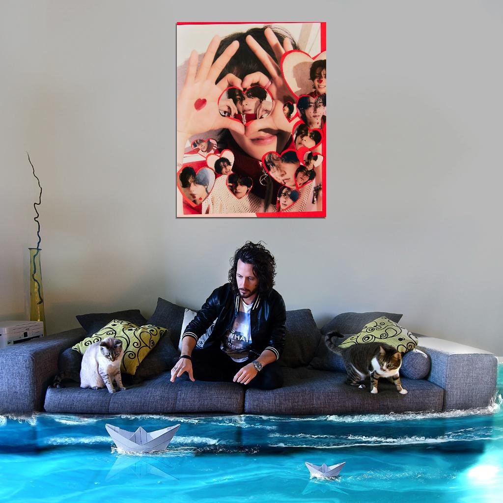 Enhypen Jungwon Heeseung Jay Jake Sunghoon Sunoo Ni-ki Romance Untold Photo K-Pop Music Poster - xonomax