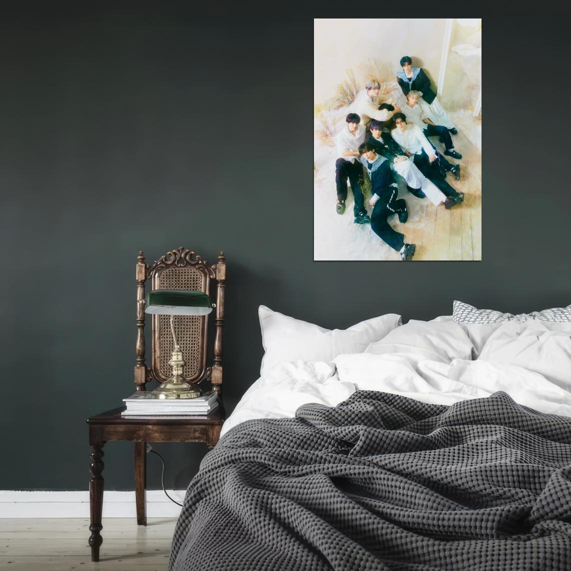 Enhypen Jungwon Heeseung Jay Jake Sunghoon Sunoo Ni-ki Photo K-Pop Music Poster Korean Boys Group - xonomax