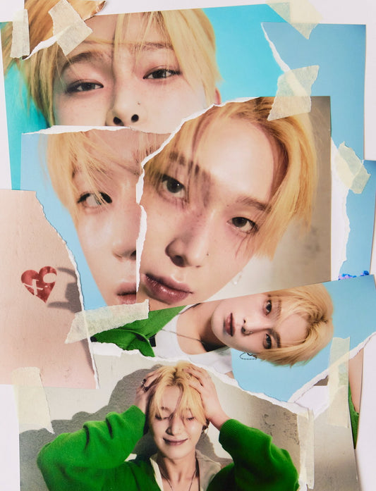 Enhypen Jungwon Heeseung Jay Jake Sunghoon Sunoo Ni-ki Romance Untold Photo K-Pop Music Poster - xonomax