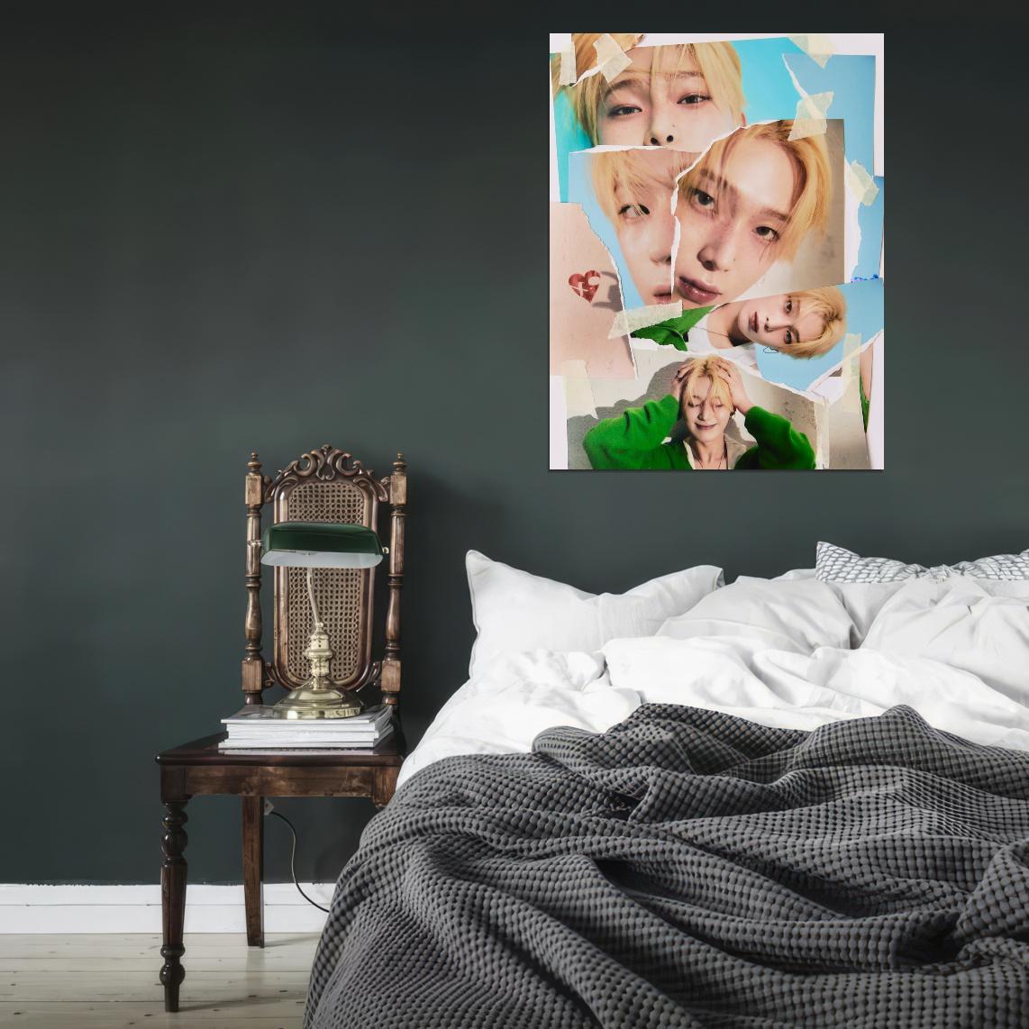 Enhypen Jungwon Heeseung Jay Jake Sunghoon Sunoo Ni-ki Romance Untold Photo K-Pop Music Poster - xonomax