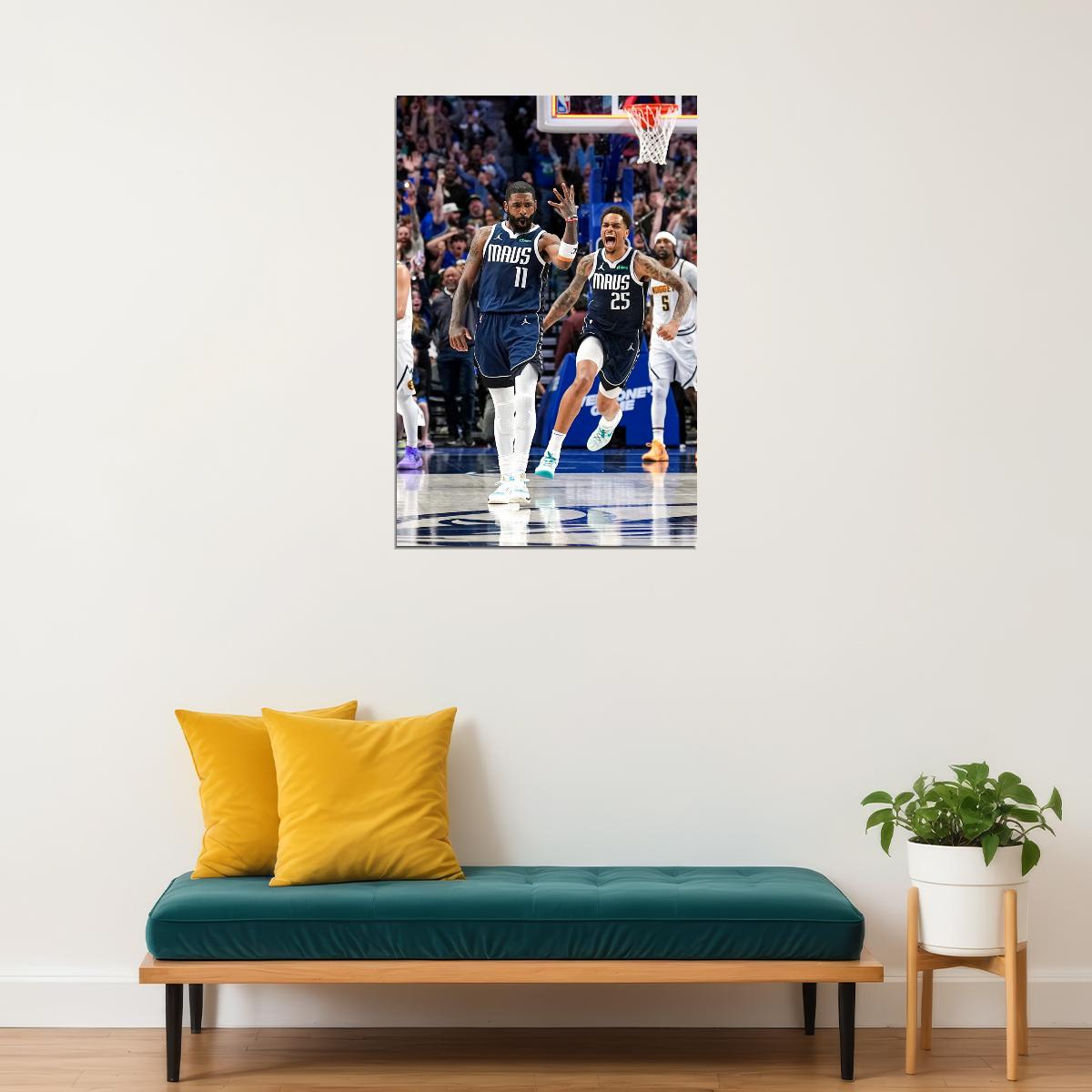 Kyrie Irving Basketball Player Poster Motivational Sports Print - xonomax