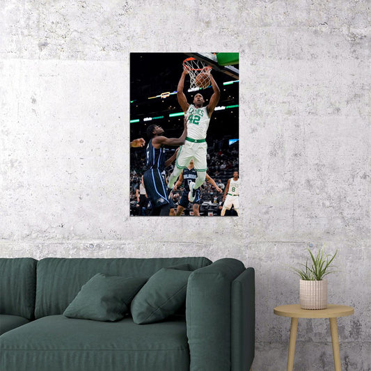 Al Horford Dunk Basketball Player Poster Motivational Sports Print - xonomax