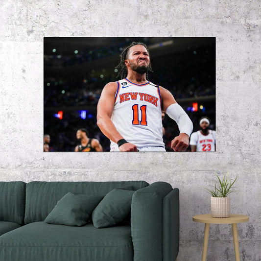 Jalen Brunson Basketball Player Poster Motivational Sports Print - xonomax