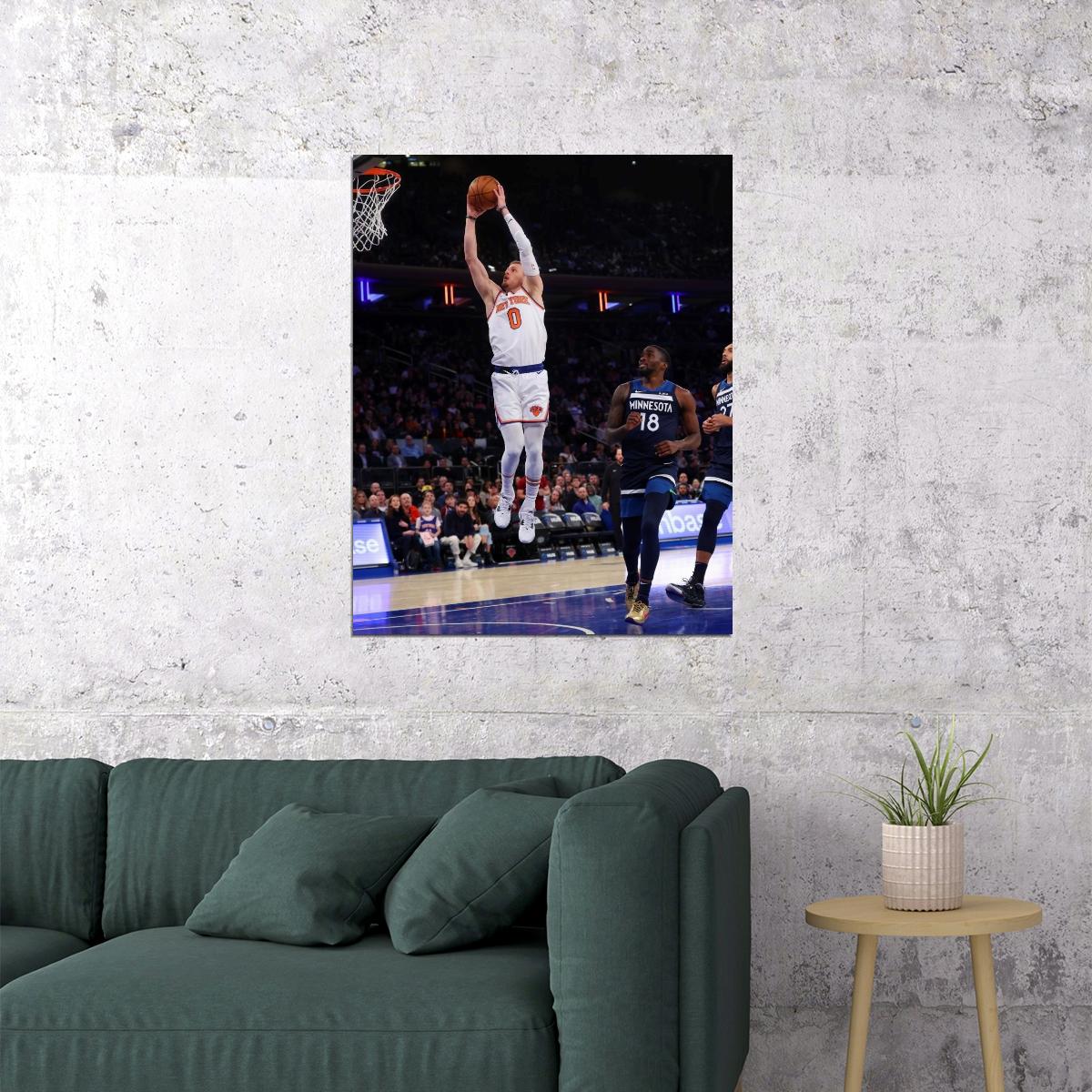 Donte DiVincenzo Basketball Player Poster Motivational Sports Print