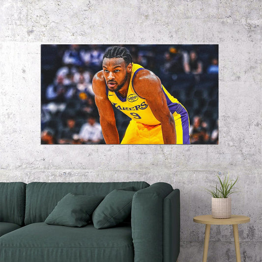 Bronny James Basketball Player Poster Motivational Sports Print - xonomax