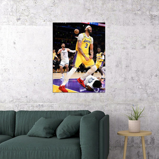 Anthony Davis Basketball Player Poster Motivational Sports Print - xonomax