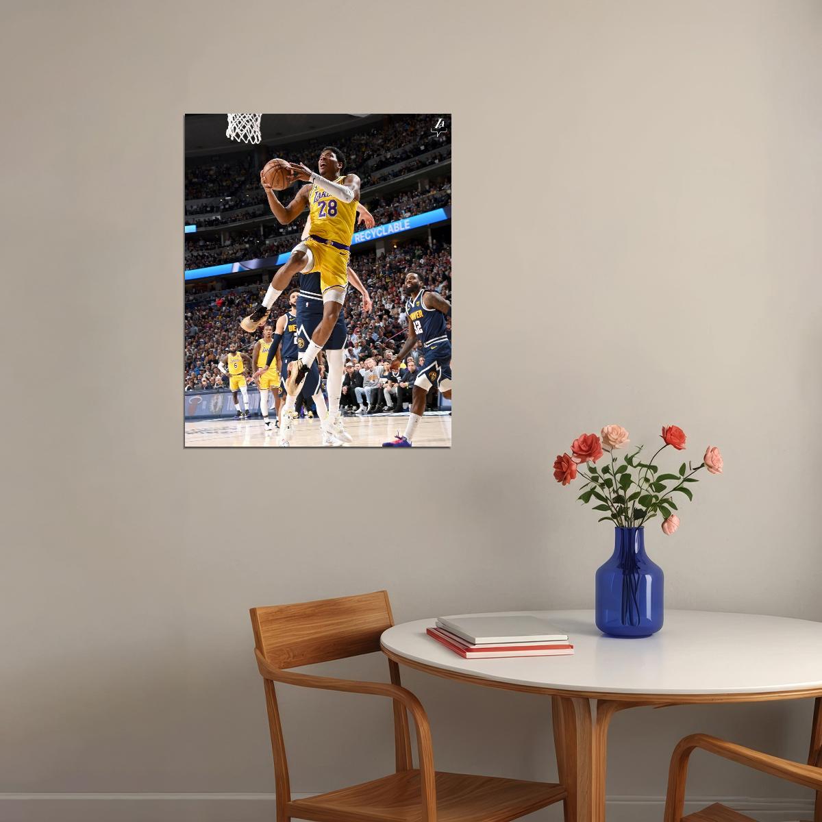 Rui Hachimura Basketball Player Poster Motivational Sports Print