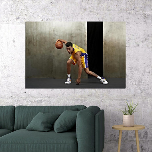 D'Angelo Russell Basketball Player Poster Motivational Sports Print - xonomax