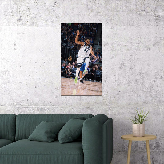 Karl-Anthony Towns Basketball Player Poster Motivational Sports Print - xonomax