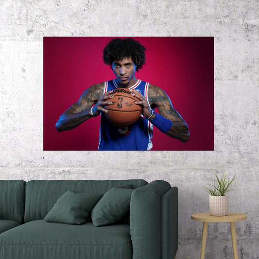 Kelly Oubre Jr. Basketball Player Poster Motivational Sports Print - xonomax