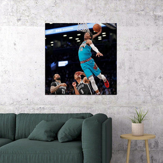 Ja Morant Basketball Player Poster Motivational Sports Print - xonomax