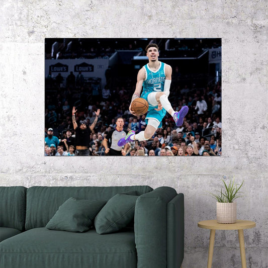LaMelo Ball Basketball Player Poster Motivational Sports Print - xonomax