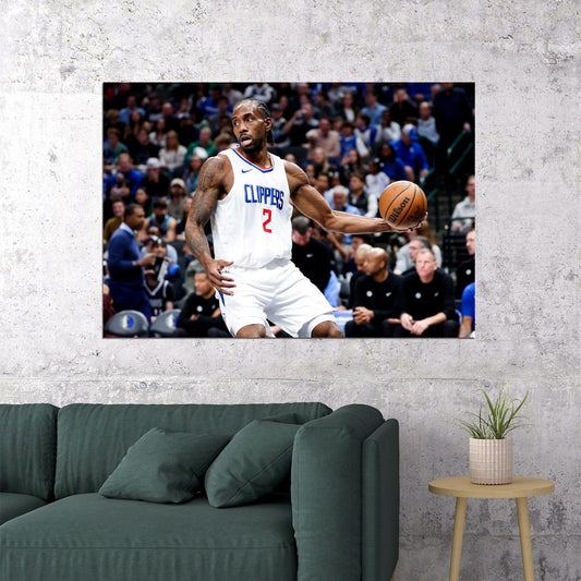 Kawhi Leonard Basketball Player Poster Motivational Sports Print - xonomax