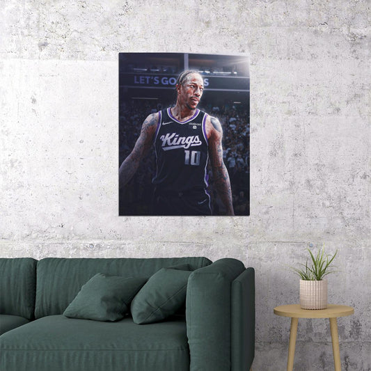 DeMar DeRozan Basketball Player Poster Motivational Sports Print - xonomax