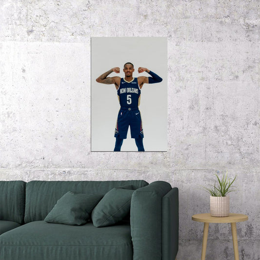 Dejounte Murray Basketball Player Poster Motivational Sports Print - xonomax