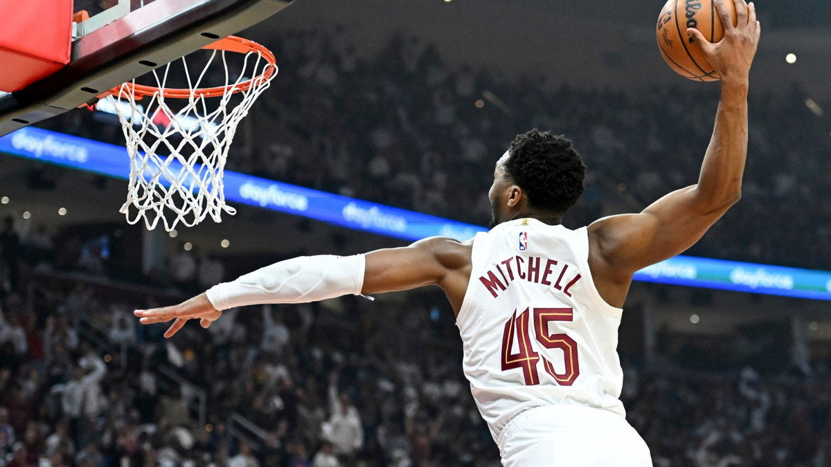Donovan Mitchell Slam Dunk Basketball Player Poster Motivational Sports Print - xonomax