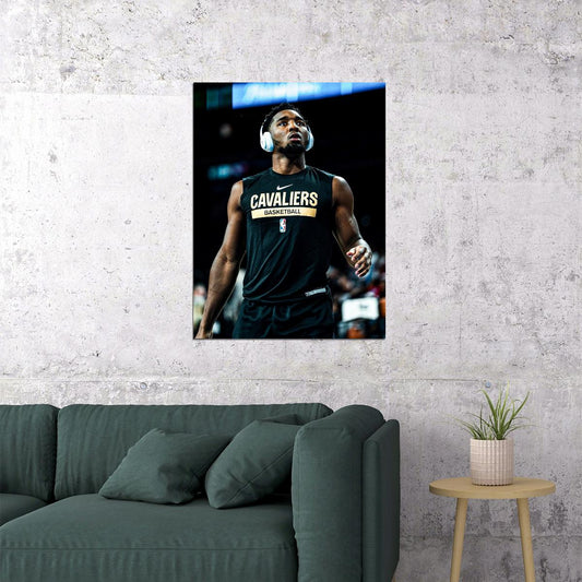 Donovan Mitchell Basketball Player Poster Motivational Sports Print - xonomax