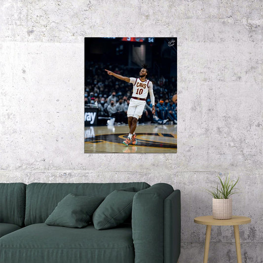 Darius Garland Basketball Player Poster Motivational Sports Print - xonomax