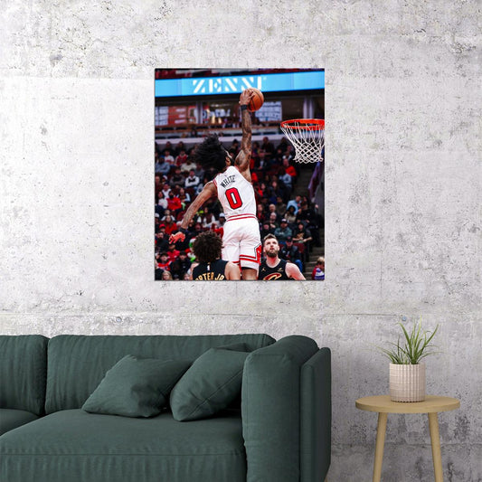 Coby White Dunk Basketball Player Poster Motivational Sports Print - xonomax