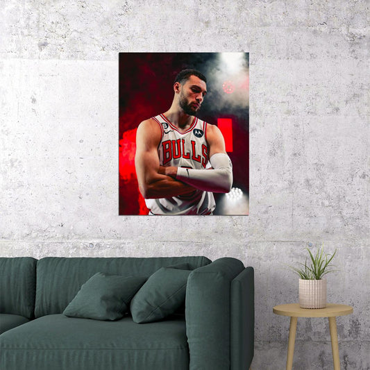 Zach LaVine Basketball Player Poster Motivational Sports Print - xonomax