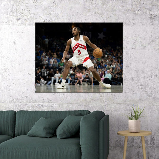 Immanuel Quickley Basketball Player Poster Motivational Sports Print - xonomax