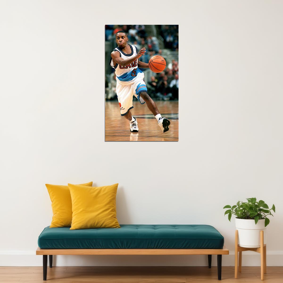 Earl Boykins Basketball Player Poster Motivational Sports Print Gift for Man - xonomax