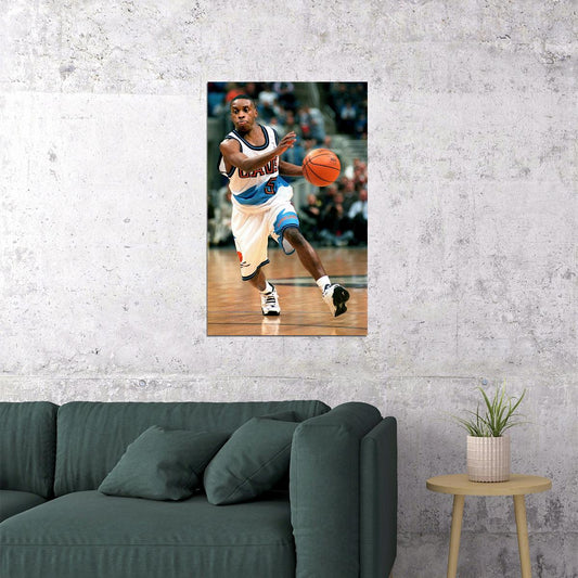 Earl Boykins Basketball Player Poster Motivational Sports Print Gift for Man - xonomax