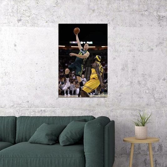 Brian Scalabrine Basketball Player Poster Motivational Sports Print Gift for Man - xonomax
