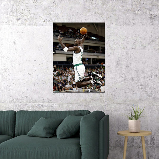 Kevin Garnett Basketball Player Poster Motivational Sports Print - xonomax