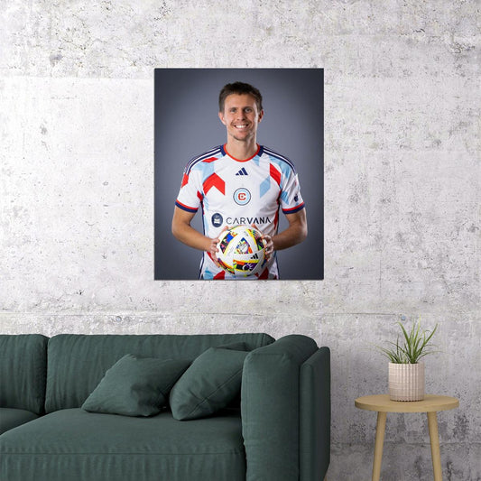 Arnaud Souquet USA Soccer Poster Famous Football Superstar Motivational Sports Print - xonomax