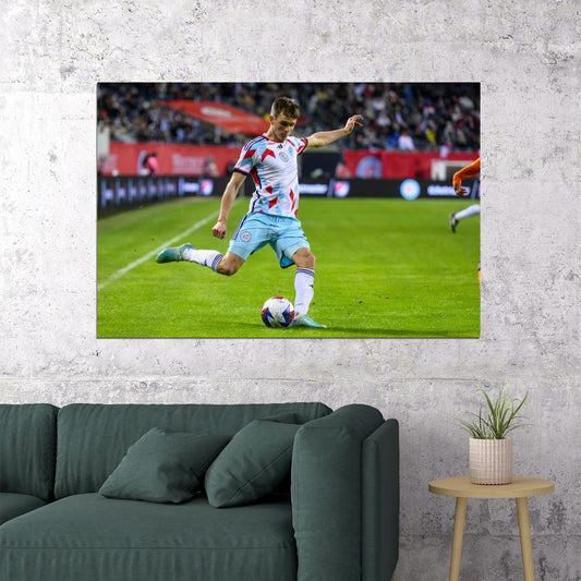 Arnaud Souquet USA Soccer Poster Famous Football Superstar Motivational Sports Print - xonomax