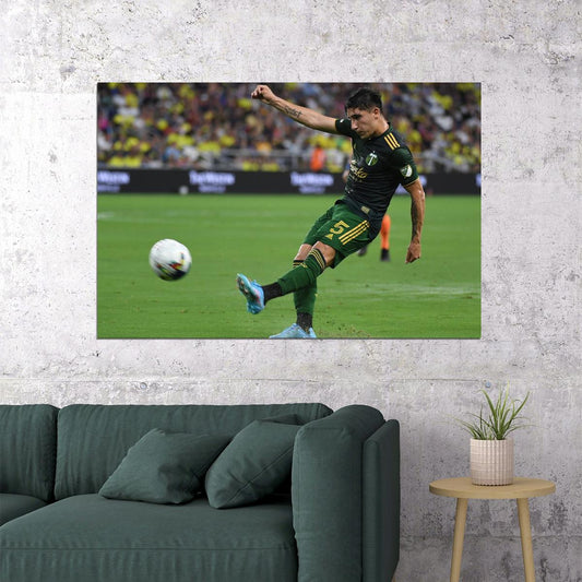 Claudio Bravo USA Soccer Poster Famous Football Superstar Motivational Sports Print - xonomax