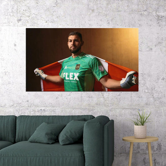 Maxime Crepeau LA USA Soccer Poster Famous Football Superstar Motivational Sports Print - xonomax