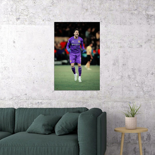 Roman Burki St. Louis USA Soccer Poster Famous Football Superstar Motivational Sports Print - xonomax